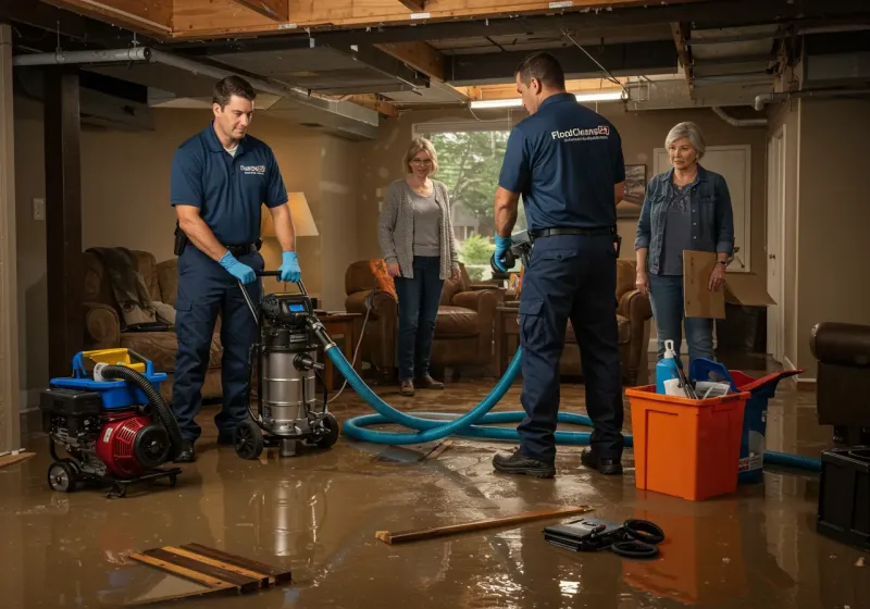 Basement Water Extraction and Removal Techniques process in Fayetteville, AR